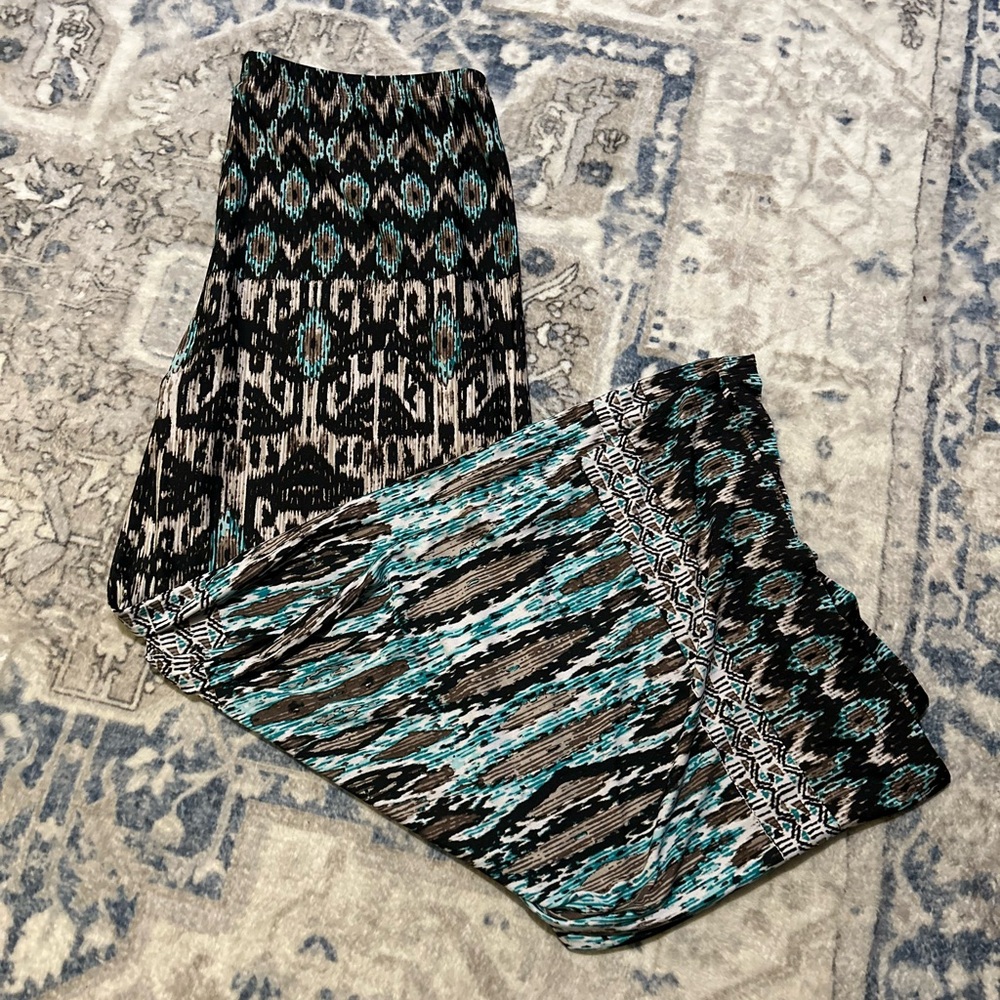 One World Patterned Wide-Leg Pants - Picture 6 of 6